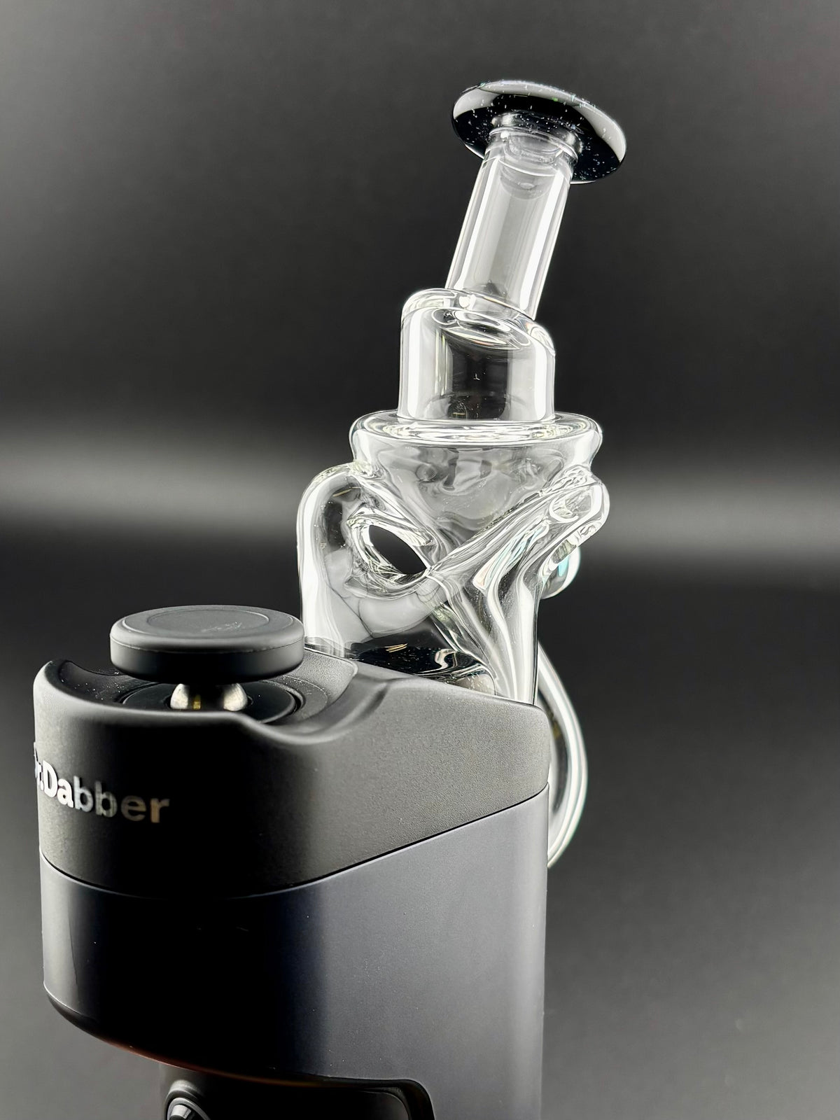 Clear and Black Cropal Go Recycler