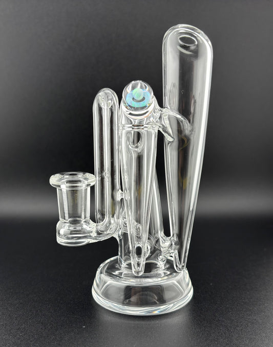 (Pre Order)Clear Trichone Recycler